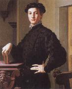 Agnolo Bronzino Portrait of a Young Man oil painting artist